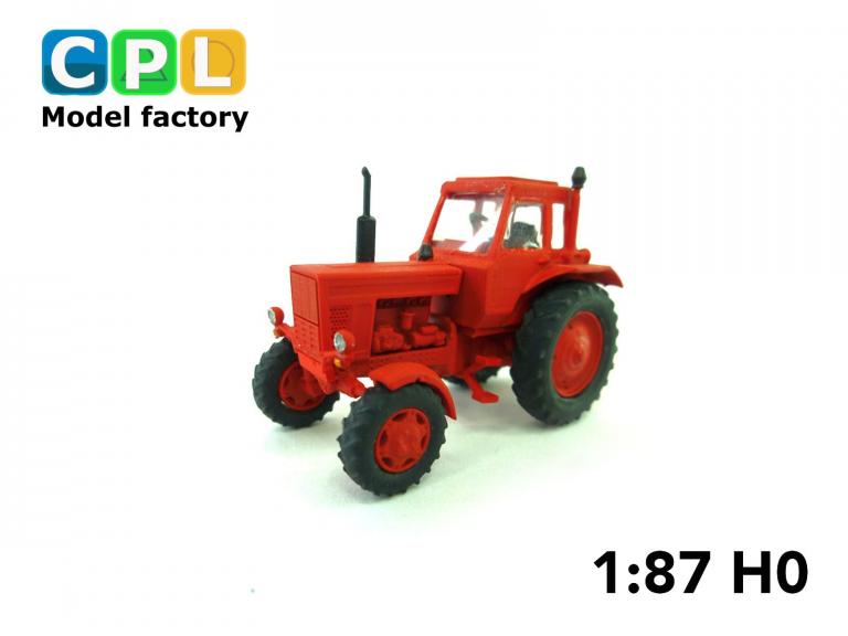Traktor Belaruss MTS-82L kleine Kabine rot Bj 1982